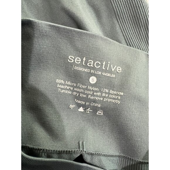 SET Active Sculptflex Leggings in Teal - Picture 6 of 6